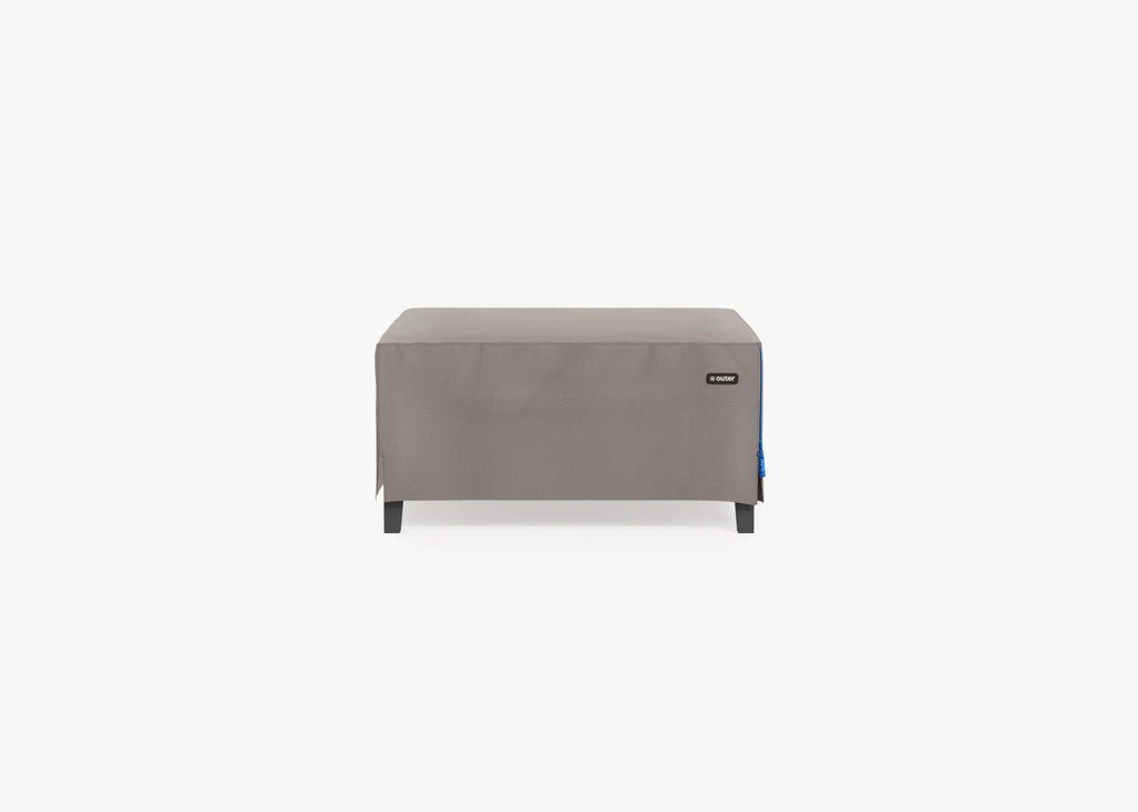 Housse pour pouf en aluminium