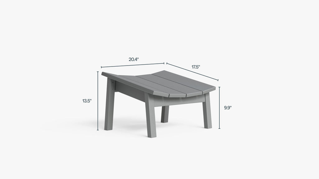 Fauteuil Adirondack Ascent + repose-pieds (Expérience extérieure)