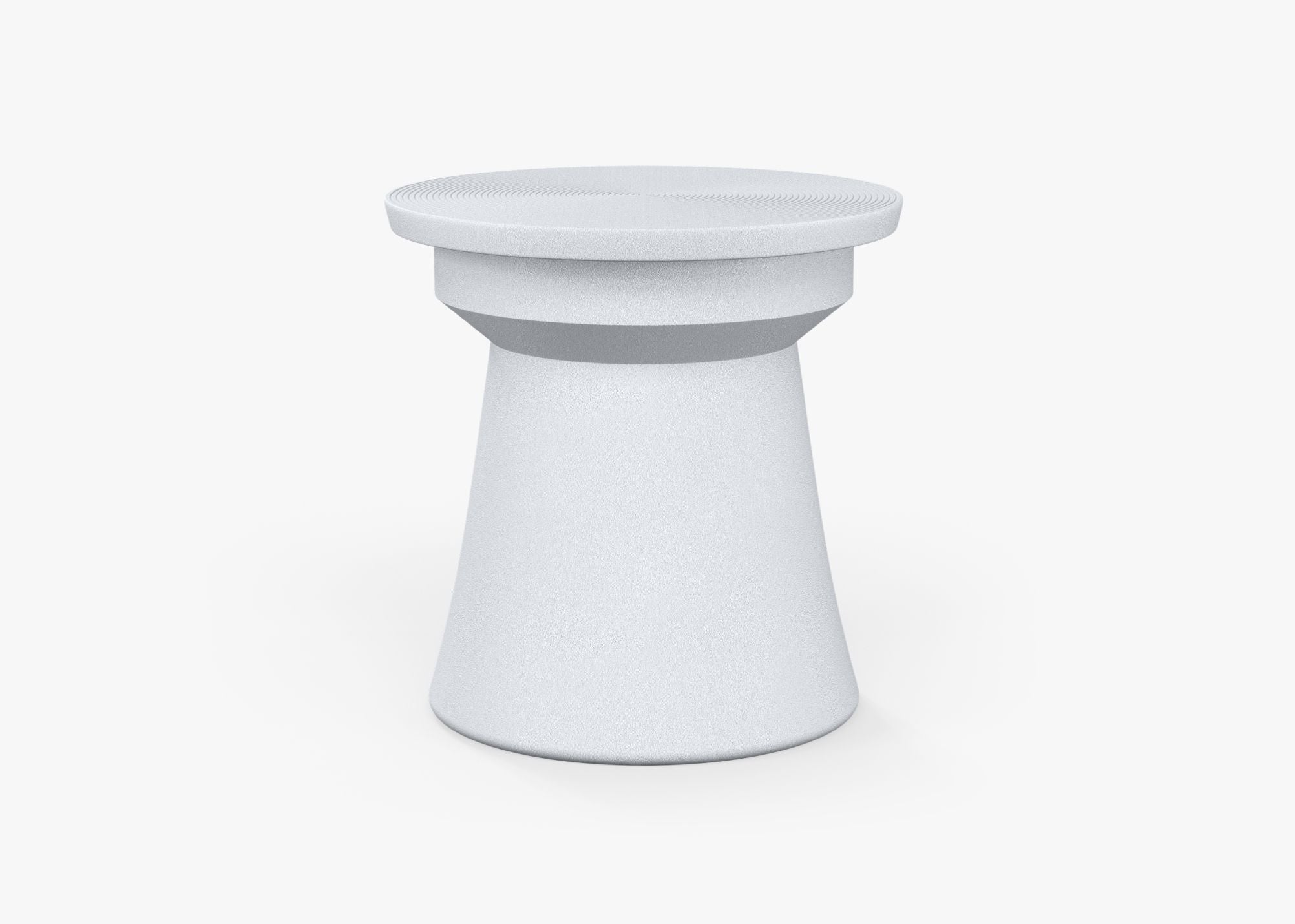 Table d'appoint d'extérieur en béton - Classique