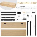 Bureau debout électrique réglable en hauteur Futzca, bureau assis-debout pour ordinateur avec panneau d'épissure