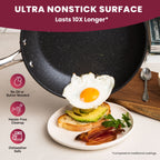 Ensemble de 20 casseroles et poêles antiadhésives Granitestone, ustensiles de cuisine et de pâtisserie