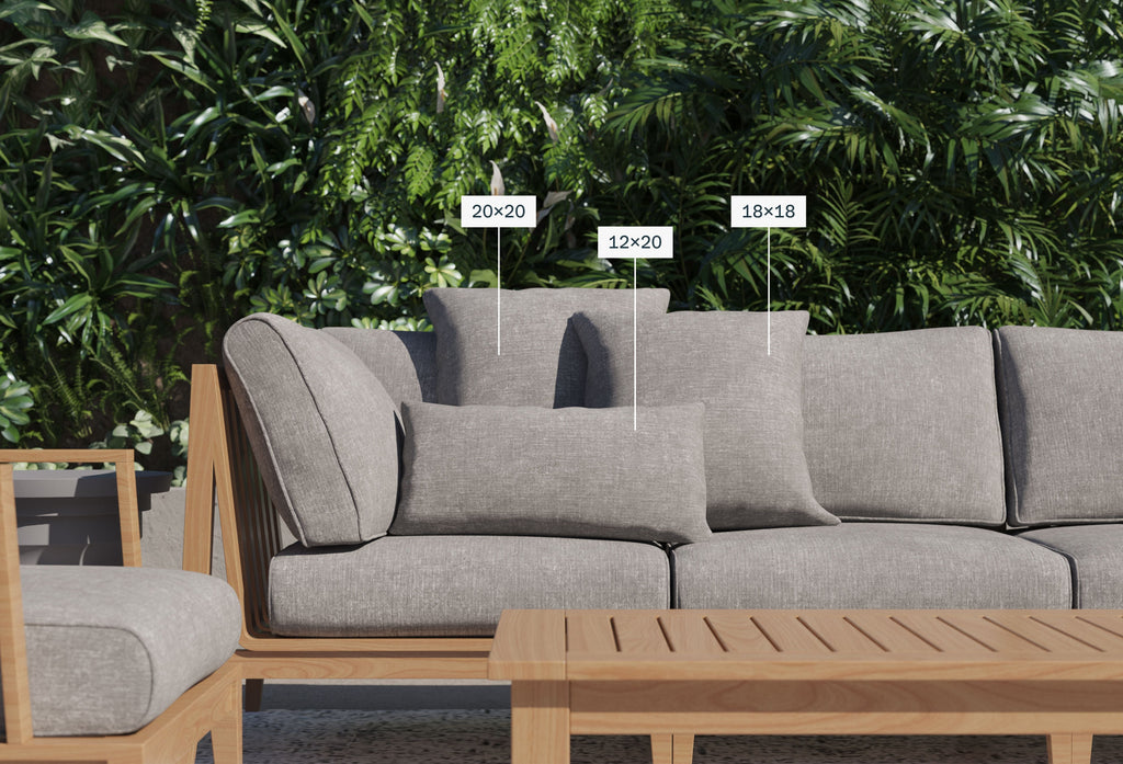 Coussin décoratif d'extérieur OuterWeave