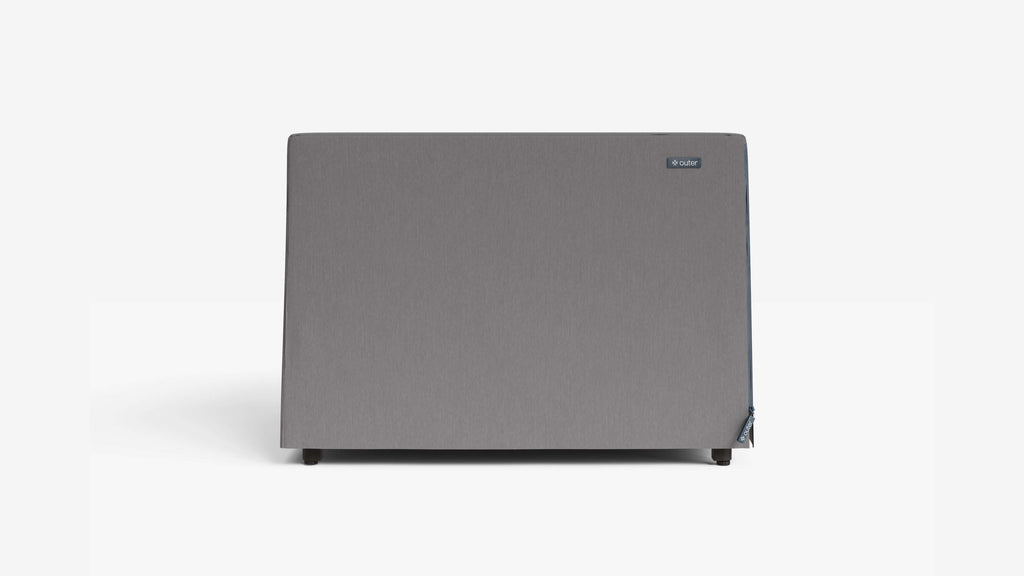 Housse pour table de salle à manger carrée en aluminium