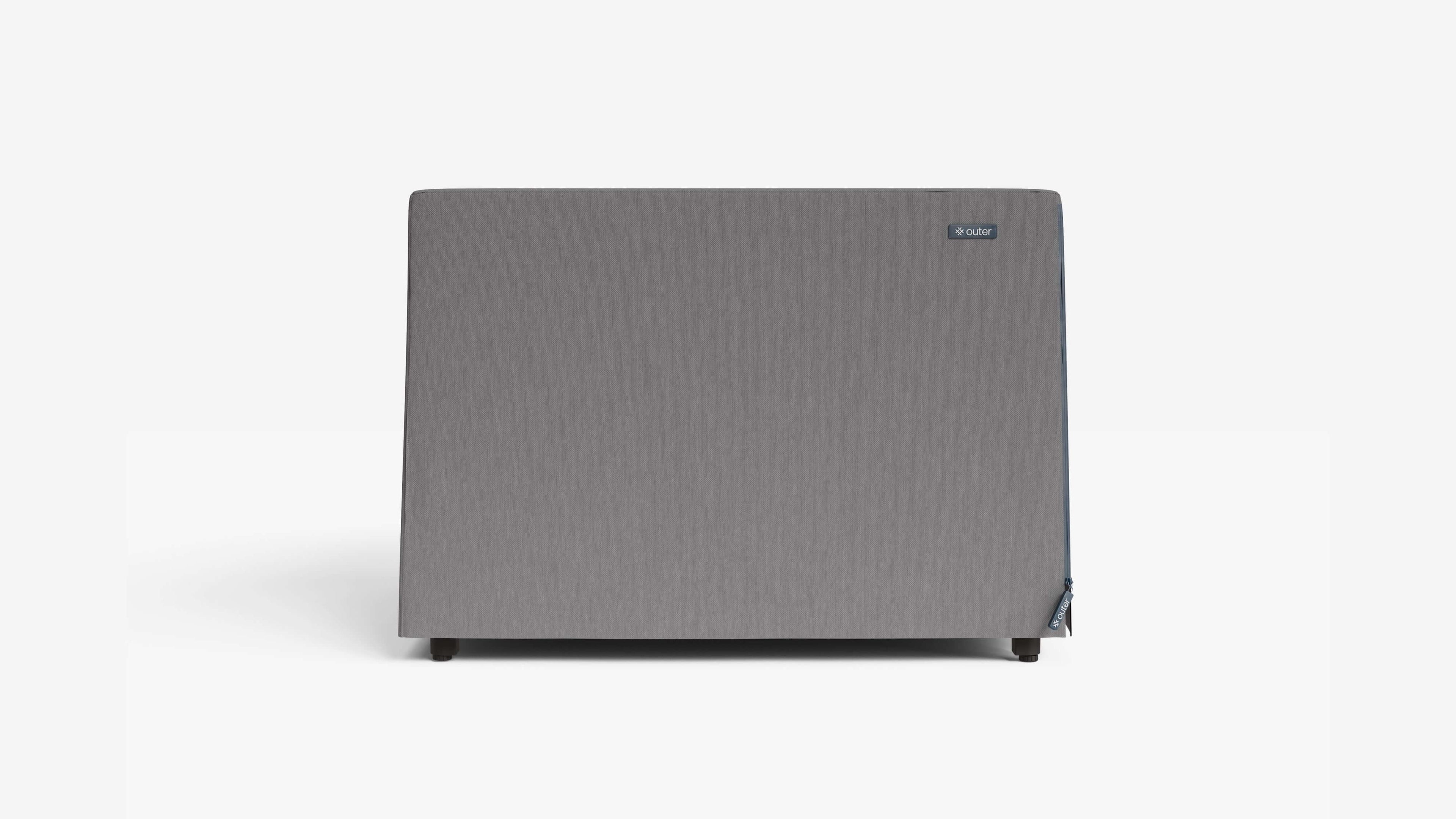 Housse pour table de salle à manger carrée en aluminium