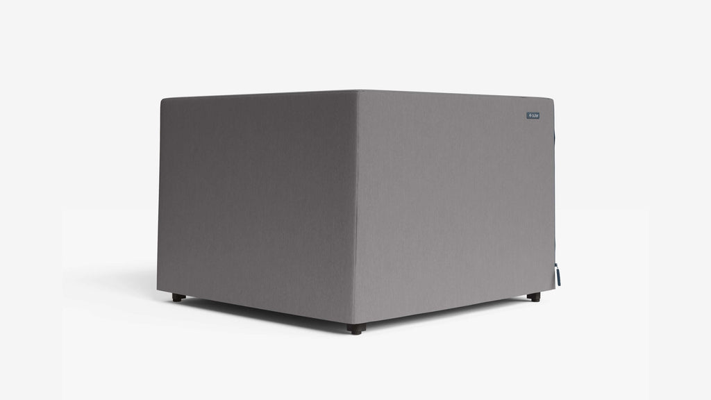 Housse pour table de salle à manger carrée en aluminium