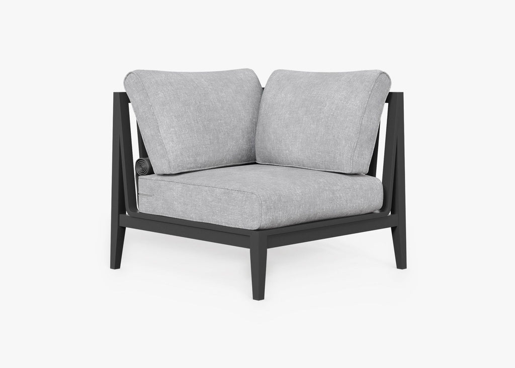 Housse pour fauteuil sectionnel en aluminium