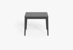 Housse pour tables d'appoint en teck, aluminium et pierre extérieure