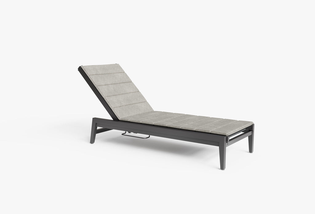 Housse pour chaise longue en aluminium ou en osier