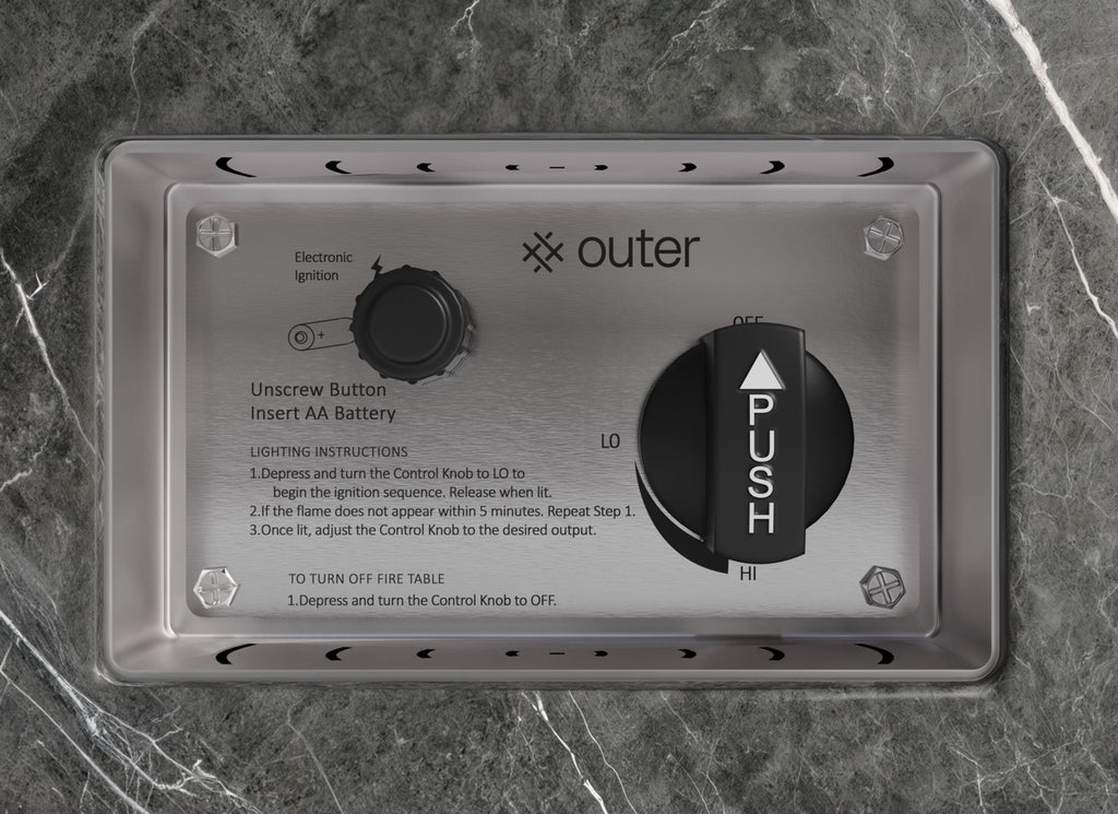 Ensemble de cuisson pour foyer OuterStone - Rectangulaire