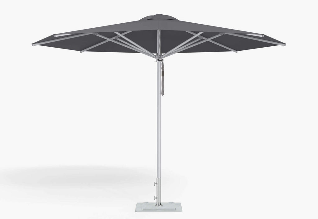 Parasol d'extérieur en aluminium de qualité marine