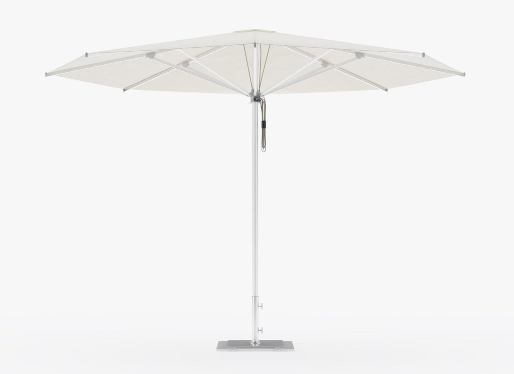Parasol d'extérieur en aluminium de qualité marine