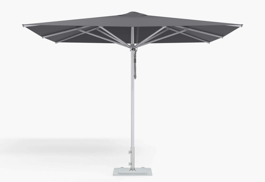 Parasol d'extérieur en aluminium de qualité marine